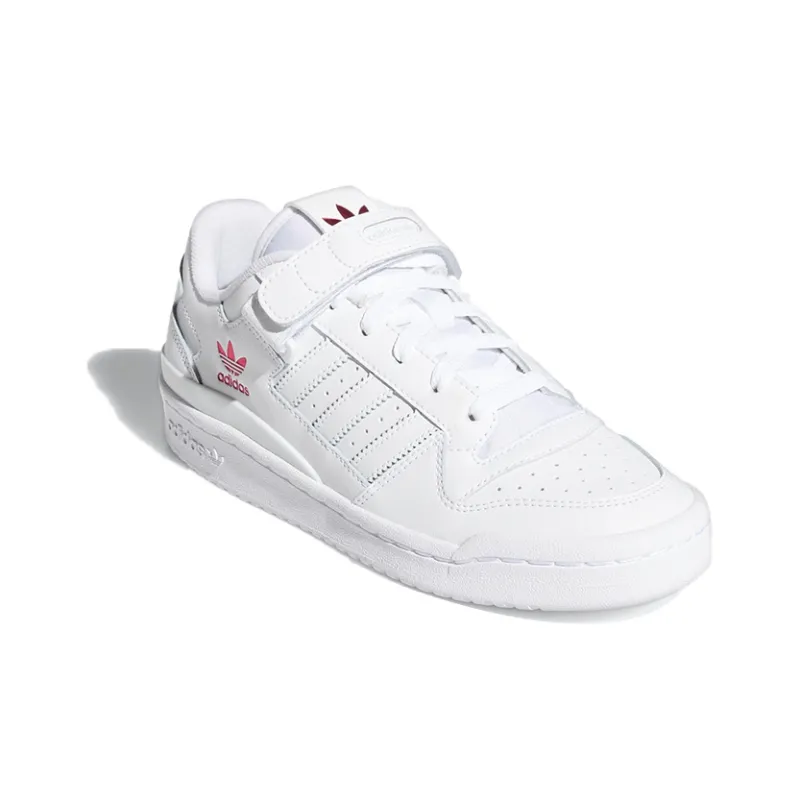 Adidas Forum Low Cloud White Shock Pink Women's-2