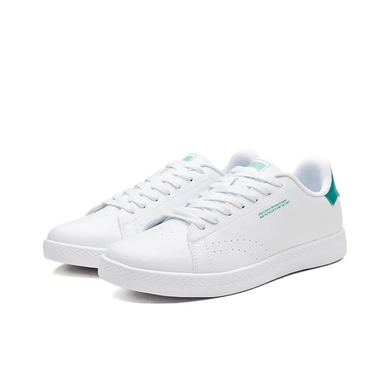 361° Skateboard Shoes Men Low-Top White/Green-2
