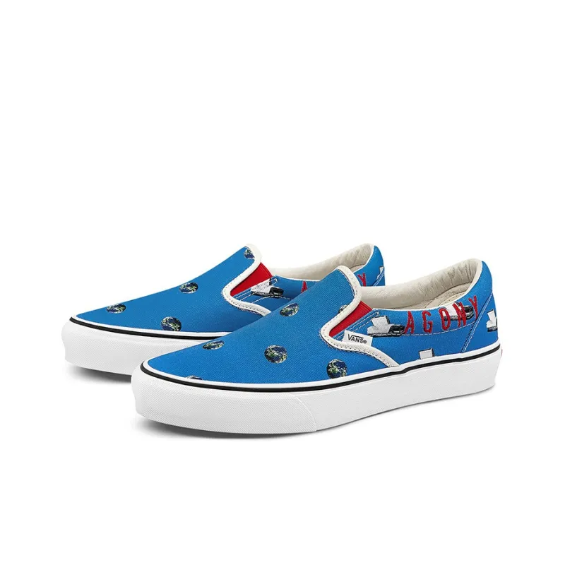 Vans Cali Thornhill Dewitt X Vault Classic Slip On Lx 'Blue Crisis Actor'-1