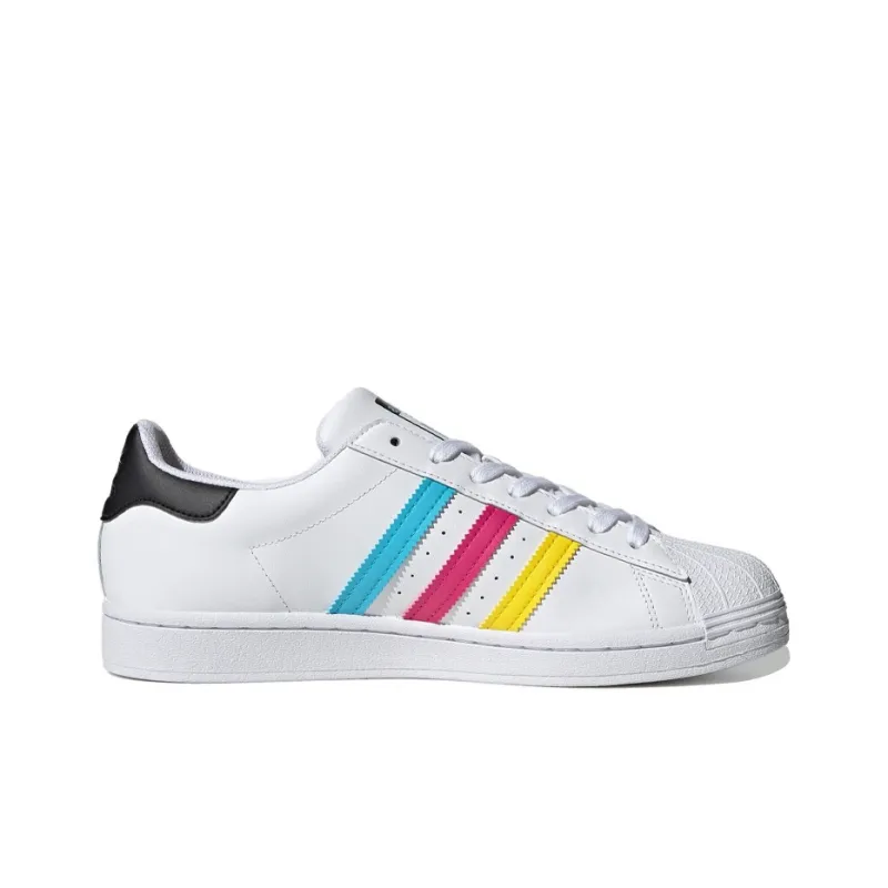 Adidas Superstar 'Colorful Trefoil Cloud White'-1