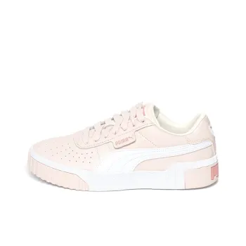 PUMA Cali Anti-Slip And Wear-Resistant Breathable Low-Top Skateboard Shoes Women's Pink White