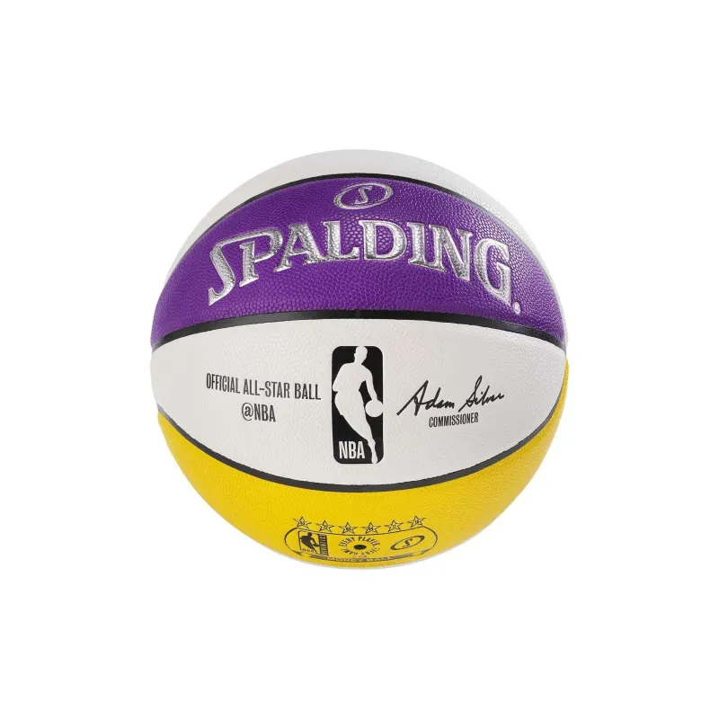 SPALDING NBA Star Series PU Basketball Red Blue Yellow Purple Size 7 Training Unisex-2