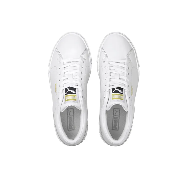 PUMA Cali Sports Clean Leisure Board Shoes White Women's-2