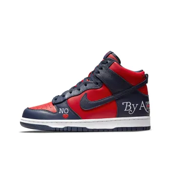 Nike Sb Dunk High Supreme By Any Means Navy