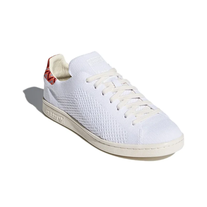 Adidas Originals StanSmith Pk Wear resistant And Lightweight Low Top Skateboard Shoes Unisex Bright White-2