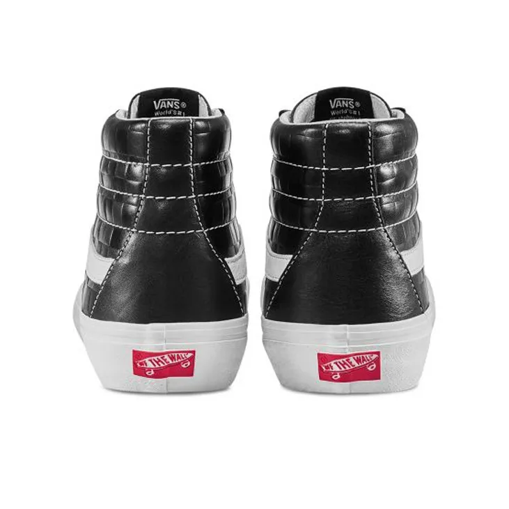 Sk8 Vans Hi Reissue 6 'Checkerboard Embossed Black'-5