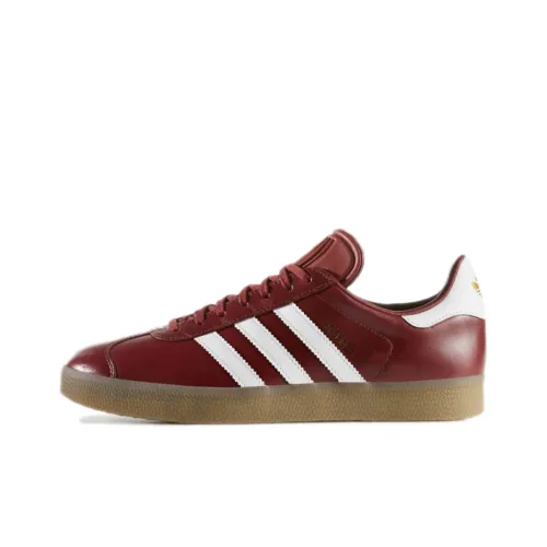 Adidas Originals Gazelle Skateboard Shoes Men Low-Top Red/White