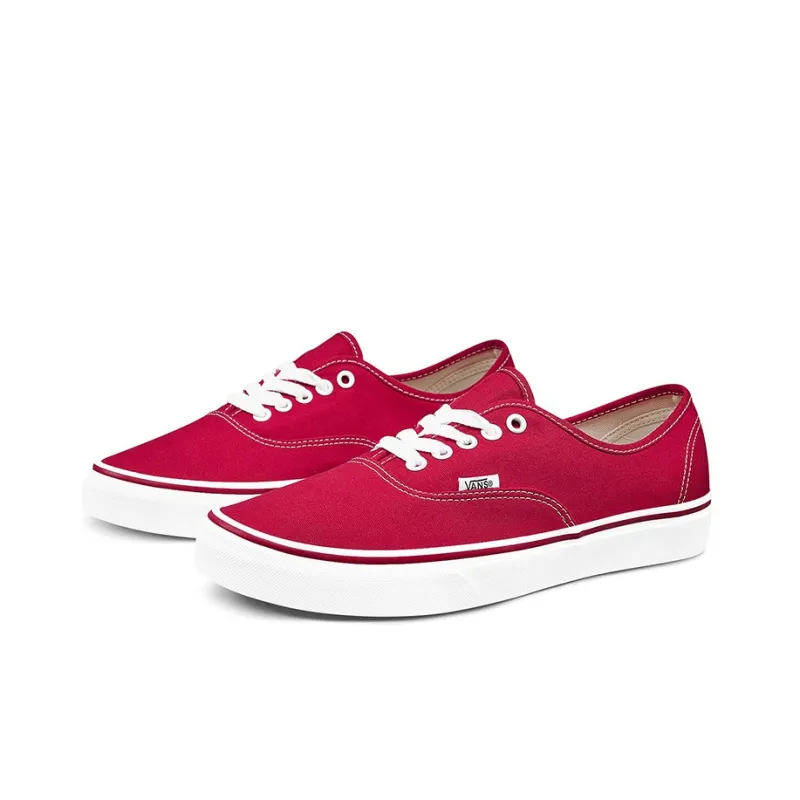 Authentic Vans 'Red'-1
