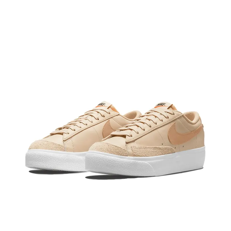 Nike Blazer Low Platform Sanddrift Women's-2