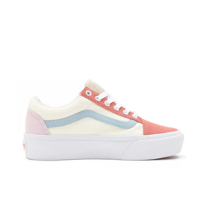 Old Skool Vans Platform 'Twill Pastel Block'-1