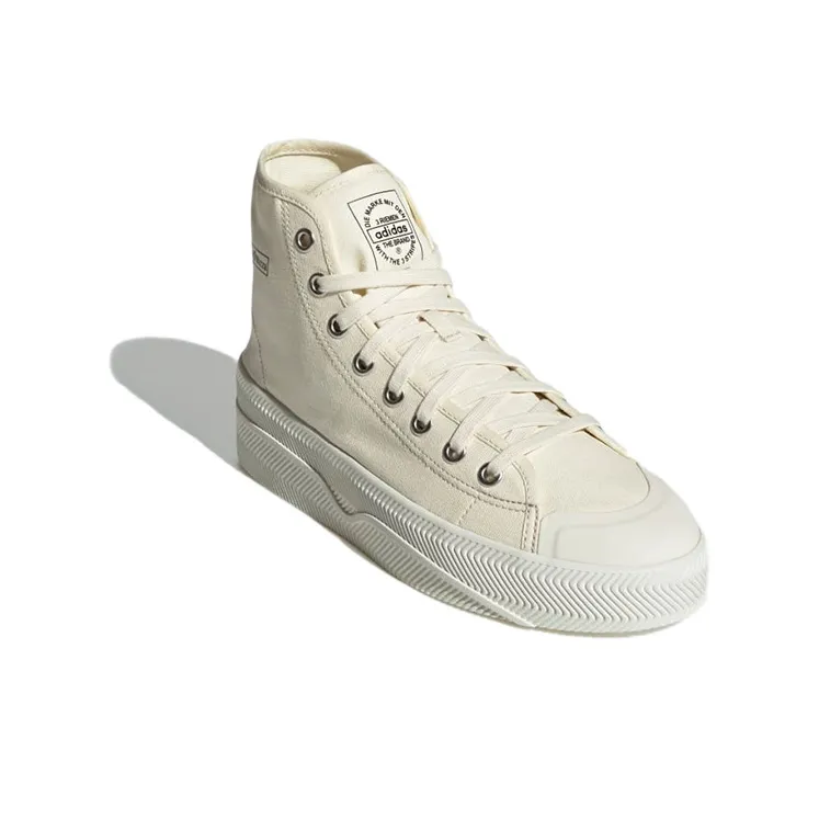 Adidas Nizza Hi Cream White-2