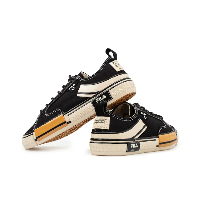 FILA FUSION Block Reform WMNS Black/White/Yellow-2