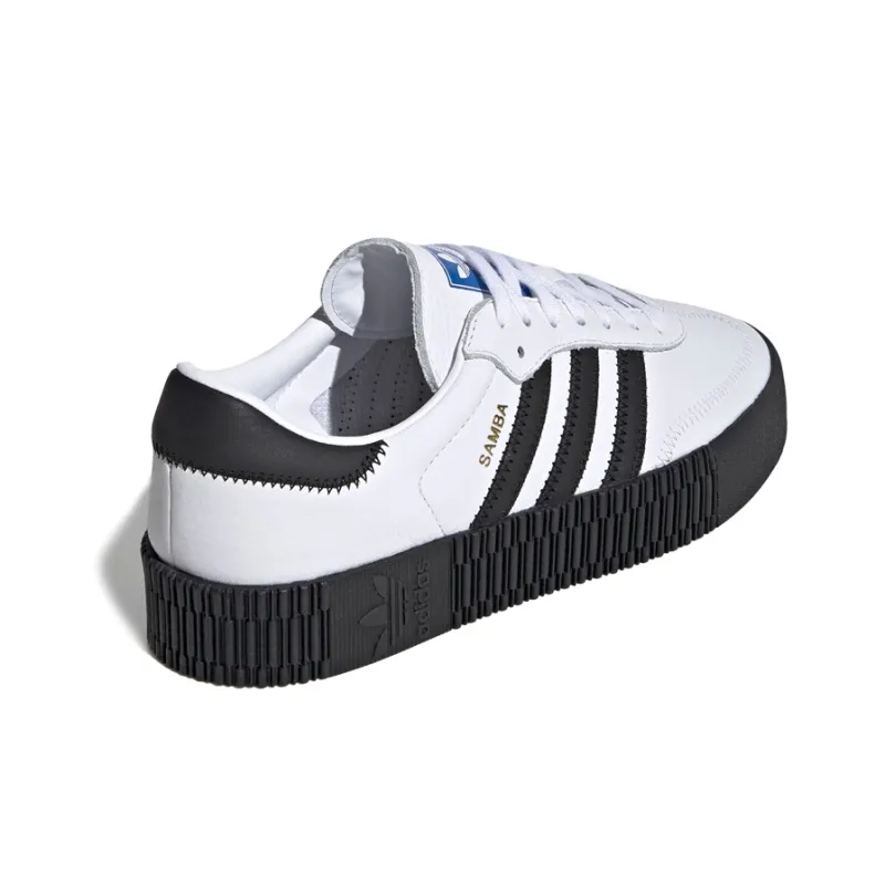 Adidas Sambarose White Black Women's-3