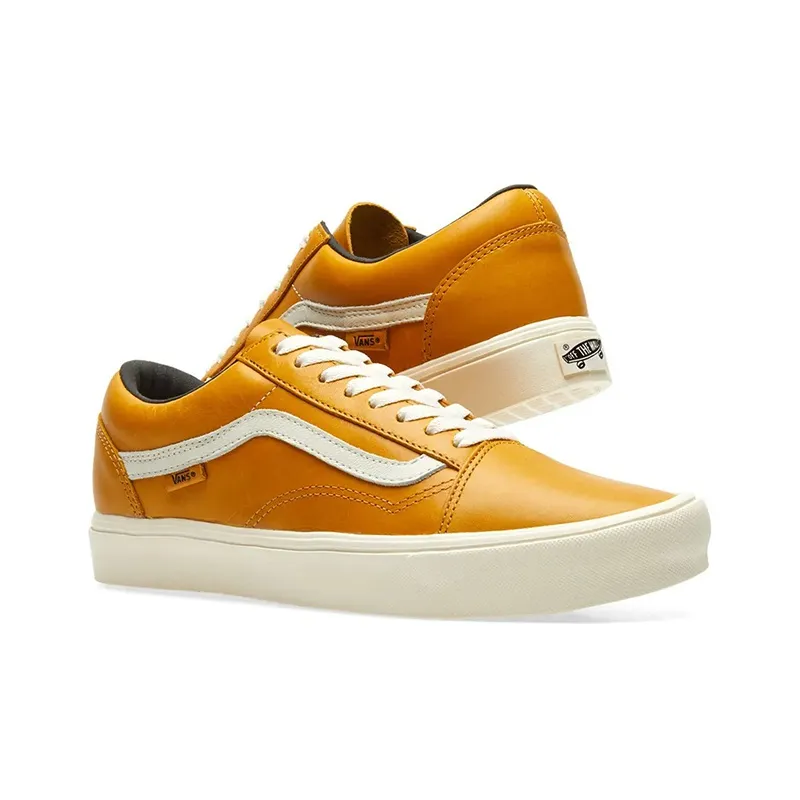 Old Skool Horween X Vault Vans Lite 'Old Gold'-2