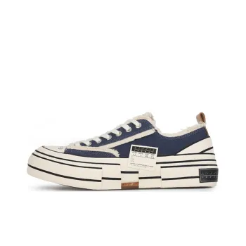 VESSEL G.O.P. Lows Navy Low Top Skateboard Shoes Unisex Marine Blue