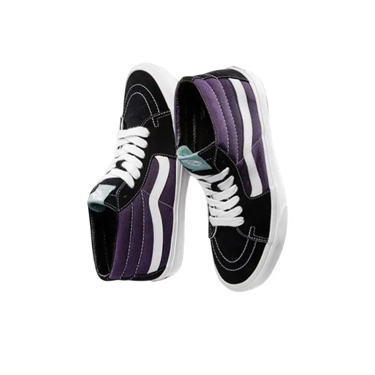 Vans SK8 Mid White Purple-2