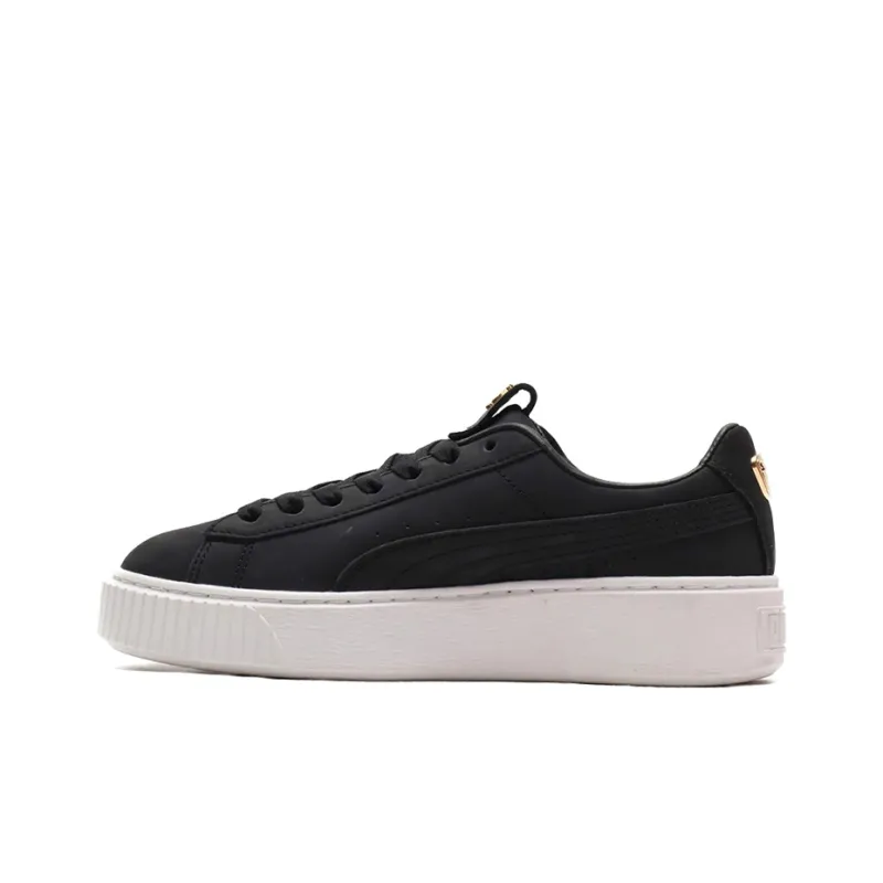 PUMA Platform Premium Logo 'Black White' Women's-0
