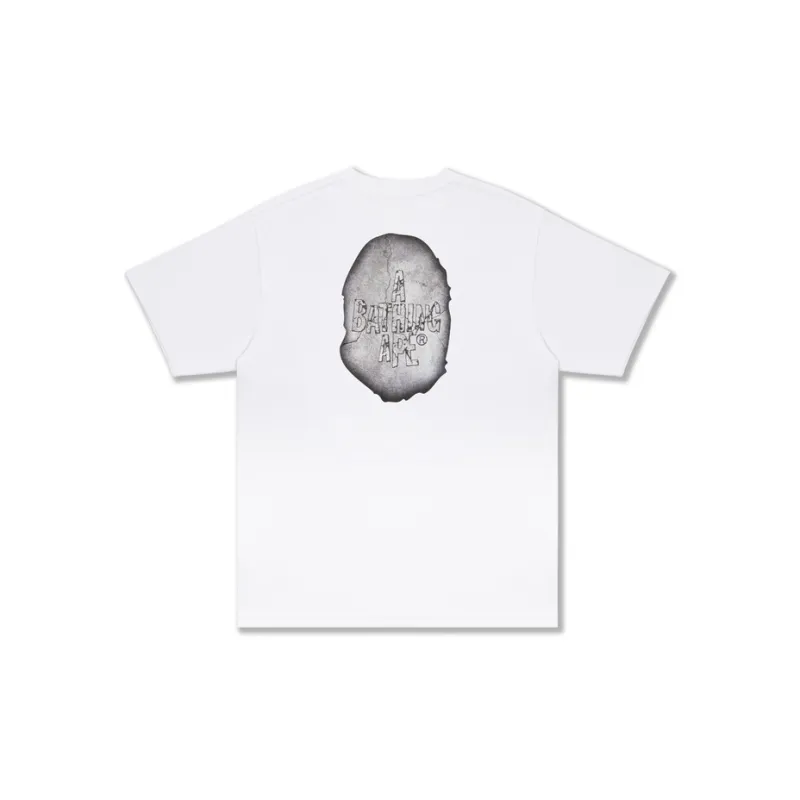A BATHING APE Multi Logo Big Ape Head Relaxed Fit Tee-3