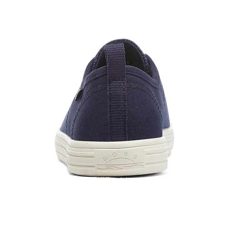 Skechers Bobs Skateboard Shoes Women's Low-Top Dark Blue/Light Blue-3