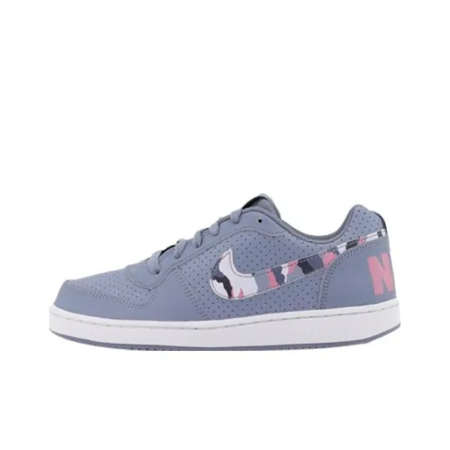 Nike Skateboard Shoes Women's Low-Top Blue/Camouflage