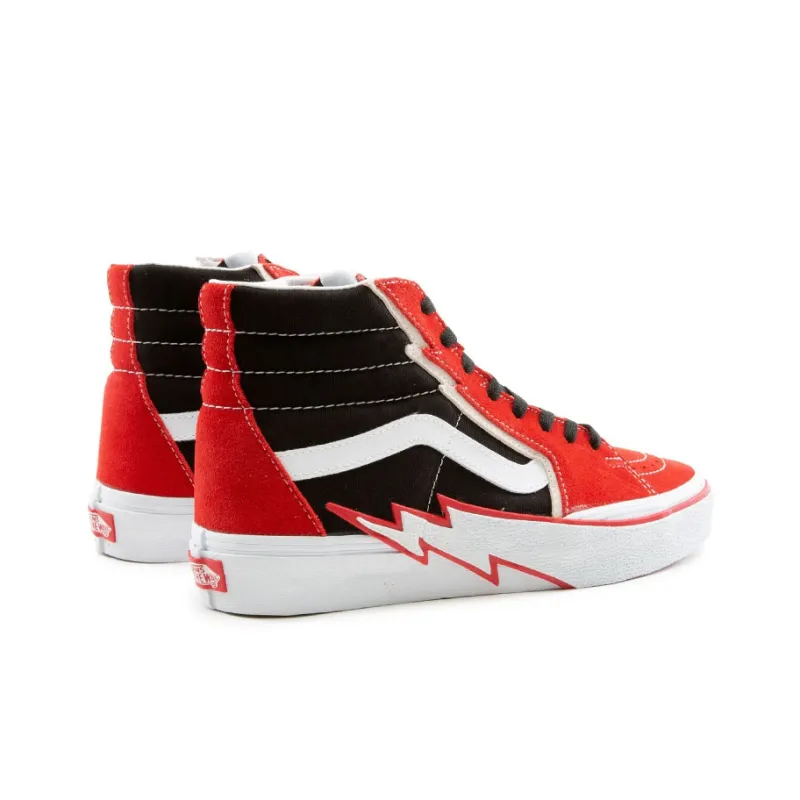 Sk8 Vans Hi 'Bolt Racing Red'-3