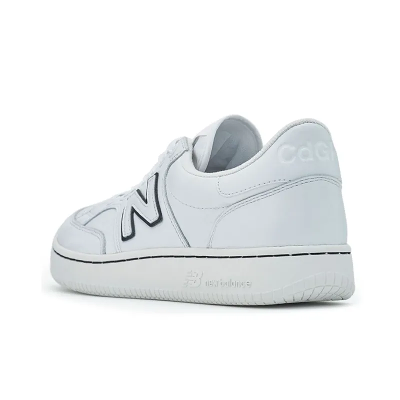 CDG x New Balance NB Pro Court Low-Top Skateboard Shoes Unisex White-3