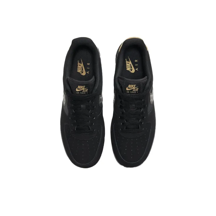 Nike Air Force 1 Low 'Matte Black Gold'-3