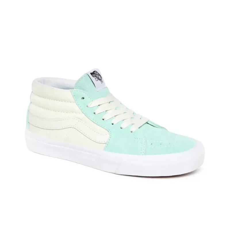 Vans Retro Sport SK8 Mid 'Green White'-2