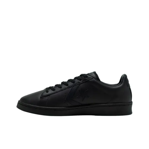 Converse Pro Leather Low 'Monocolor Black'