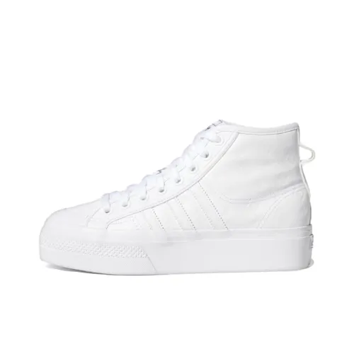 Nizza Women's Adidas Originals Platform Mid 'Cloud White' Women's