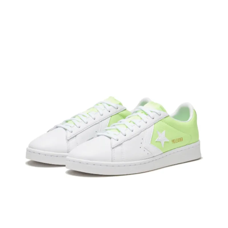 Converse Pro Leather Low 'White Ghost Green'-2