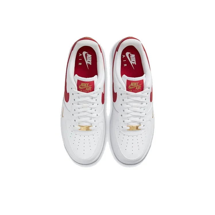 Nike Air Force 1 Low Essential Gym Red Mini Swoosh Women's-3