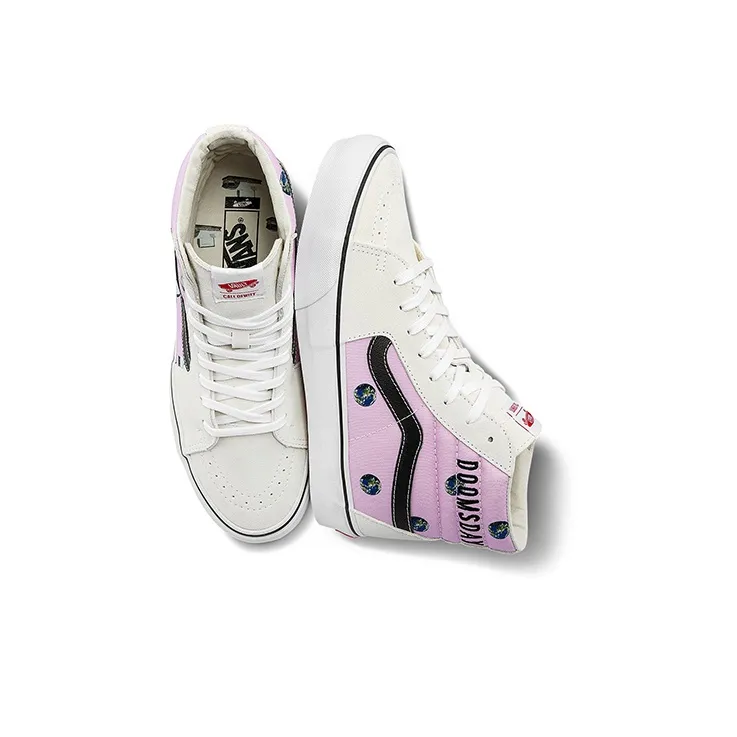 Sk8 Cali Thornhill Dewitt X Vault Vans Hi Lx 'Pink Doomsday Foreplay'-3