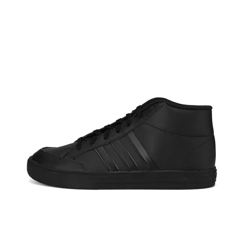 Adidas Neo Vs Set Skateboard Shoes Men Mid-Top Black