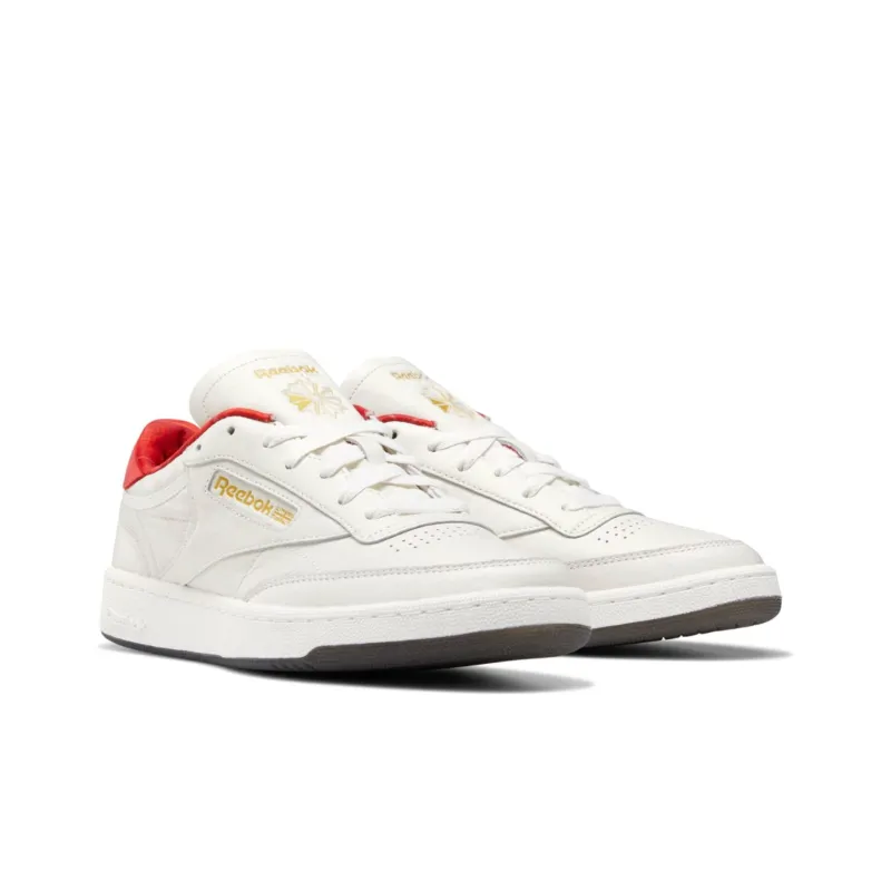 Reebok Club C 85 Sneakers White/Red/Yellow-2