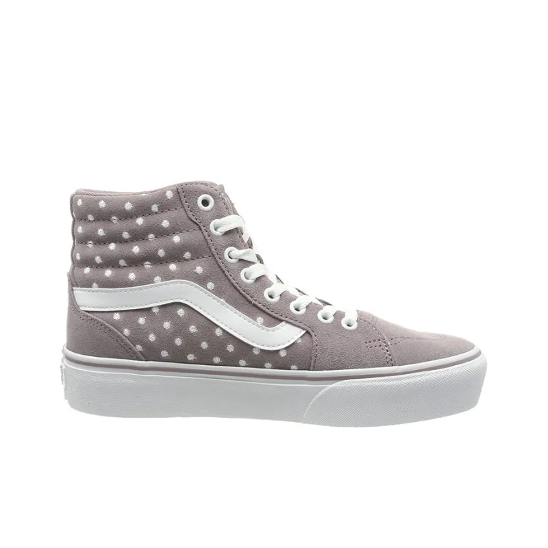 Vans Filmore Hi Sneakers Purple Gray Women's-1
