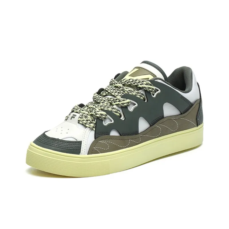 FILA FUSION Casper Skate Shoes 'Green White'-2