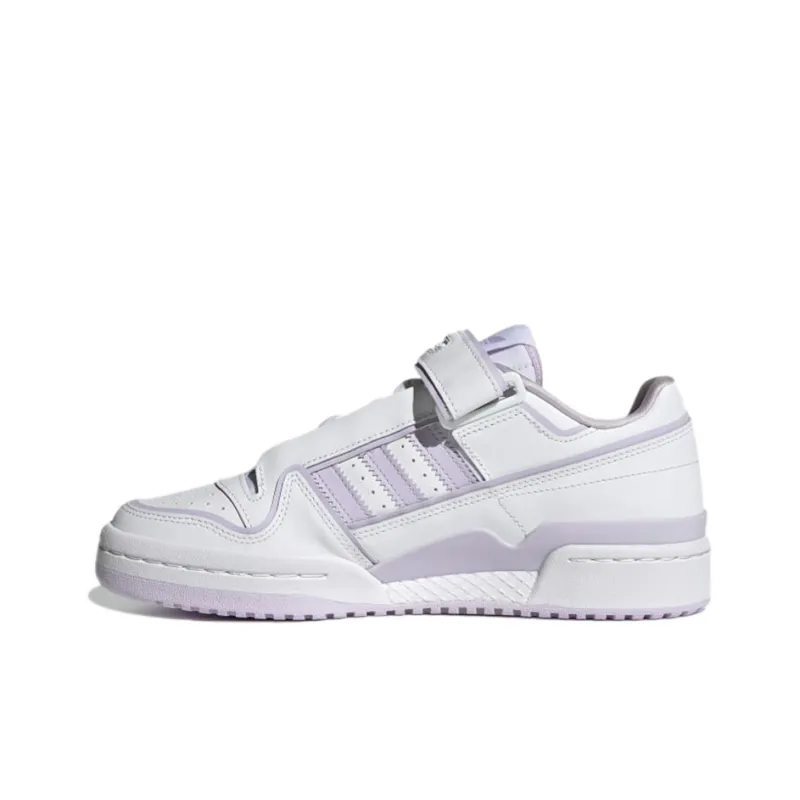 Adidas Forum Plus White Purple Tint Women's-0