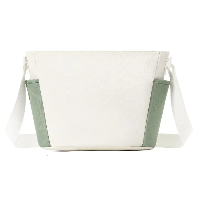 MR.ACE HOMME Polyester Envelope Bag Shoulder Bag Crossbody Bag Regular Unisex Dusty Blue White-9
