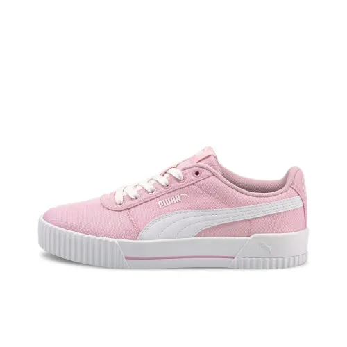 PUMA Carina Skateboard Shoes Women's Low-Top Cherry Blossom Pink