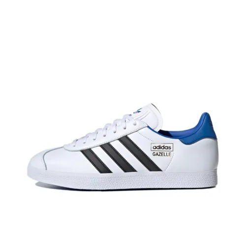 Adidas Originals GAZELLE Skateboard Shoes Men Low-Top White/Black/Blue