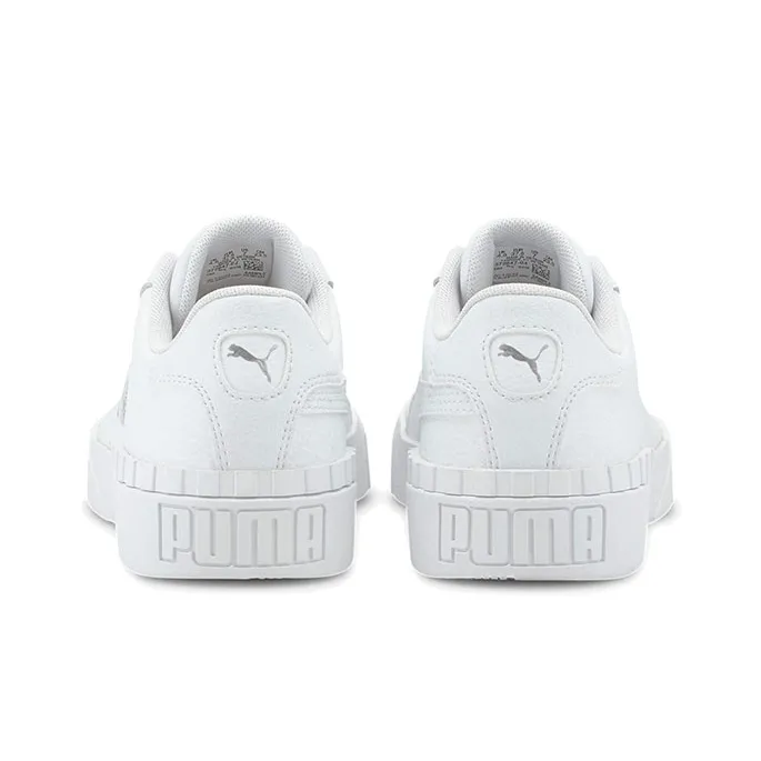 PUMA Cali Statement White/Silver Women's-3
