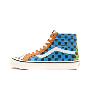 Vans SK8 Hi 38 DX Anaheim Factory Multi Color Checkerboard