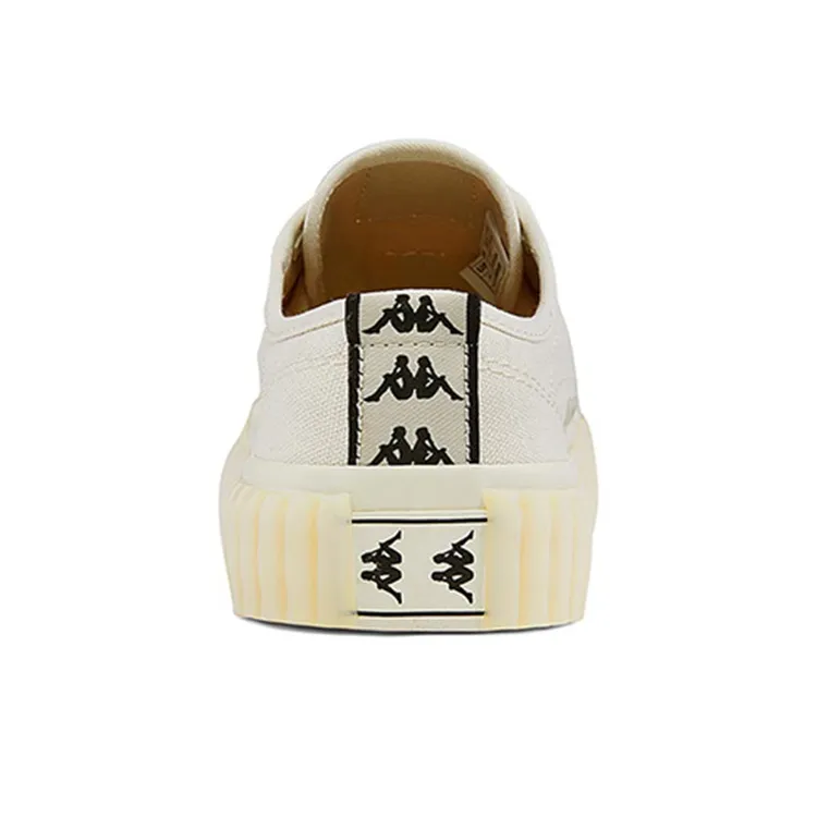 Kappa Low Top Skateboard Shoes Unisex Ecru-4