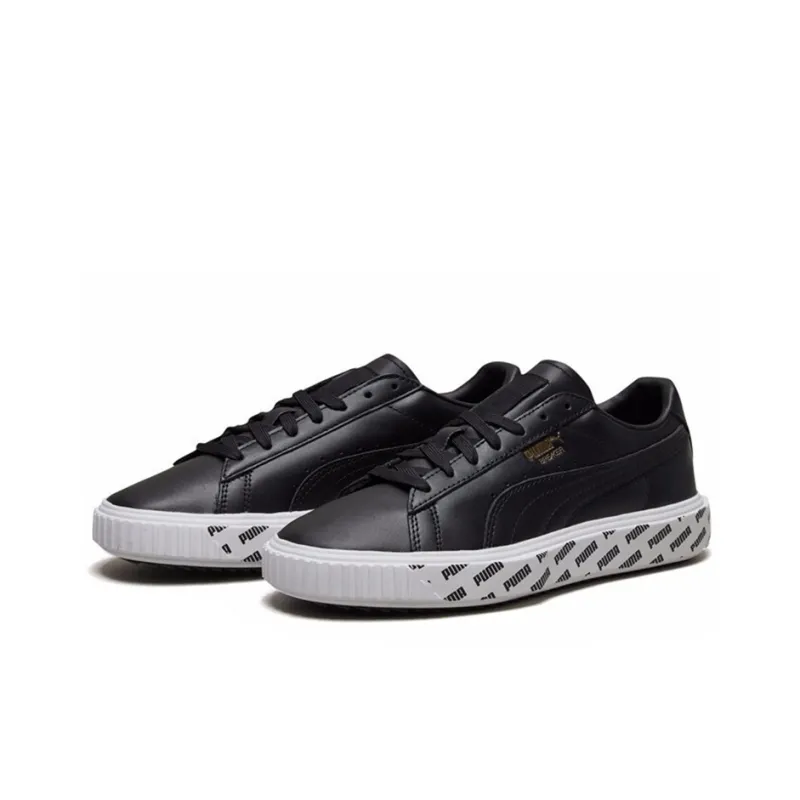 PUMA Breaker Retro Low Top Casual Skate Shoes Unisex Black-2