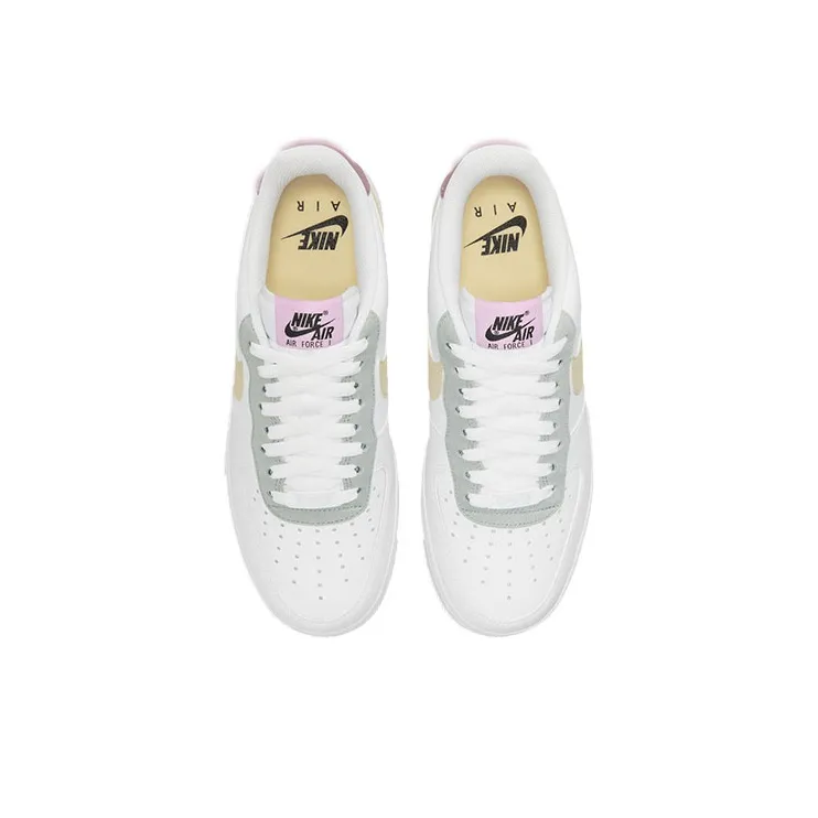 Nike Air Force 1 '07 White Lemon Drop Regal Pink Women's-3
