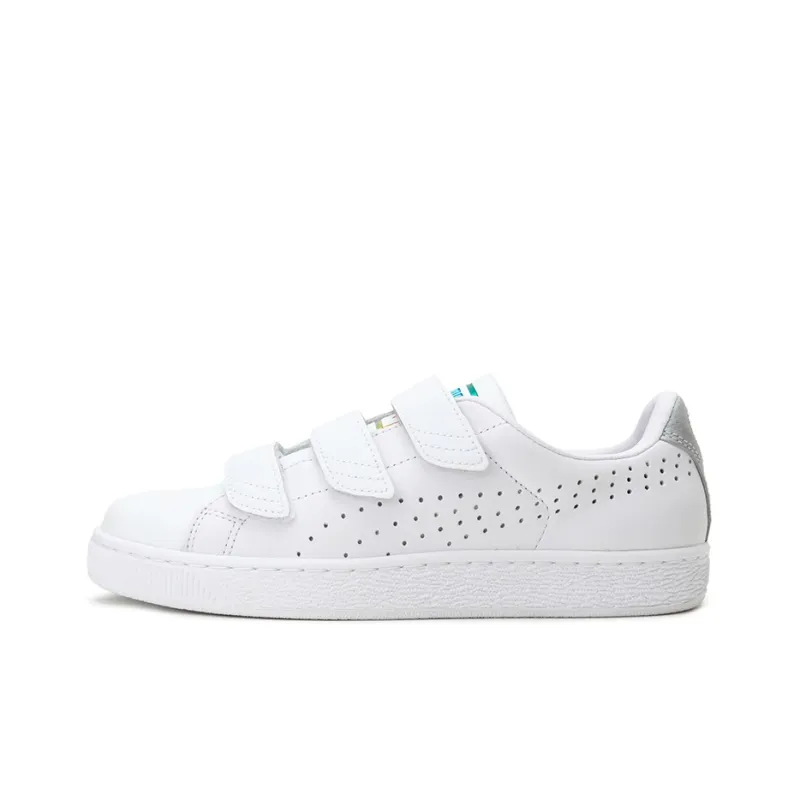 PUMA Basket Strap White Women's-0