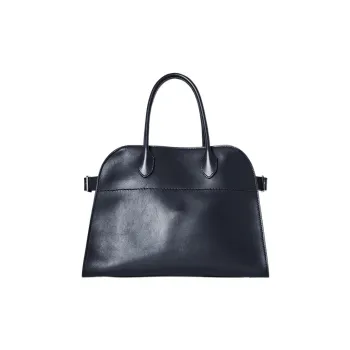 THE ROW Soft Margau Leather Shoulder Bag Crossbody Bag Handbag Women's Ocean