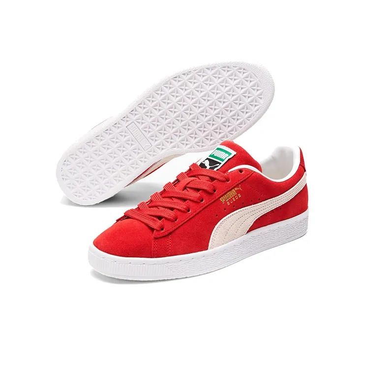 PUMA Suede Classic Xxi High Risk Red PUMA White Women's-4