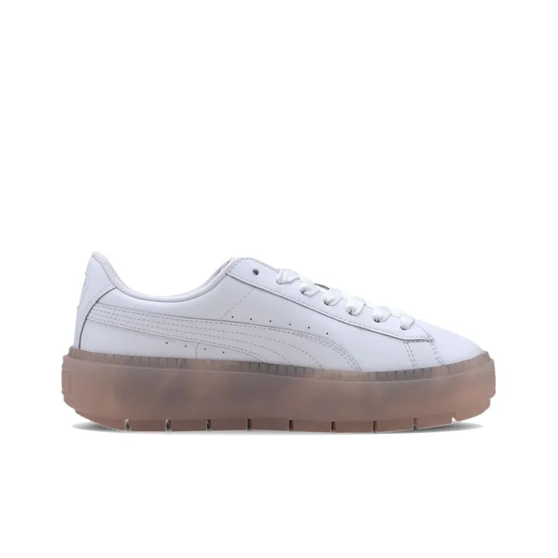 PUMA Platform Trace Translucent White Women's-1